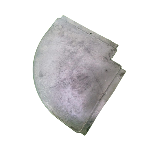 Metallic Grey 60mm Metal L Cap