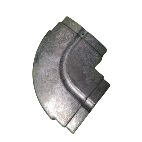 Metallic Grey 60mm Metal L Cap - Image 3