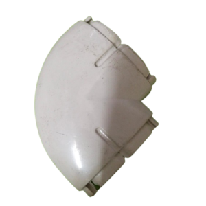 PVC White 60mm L Cap